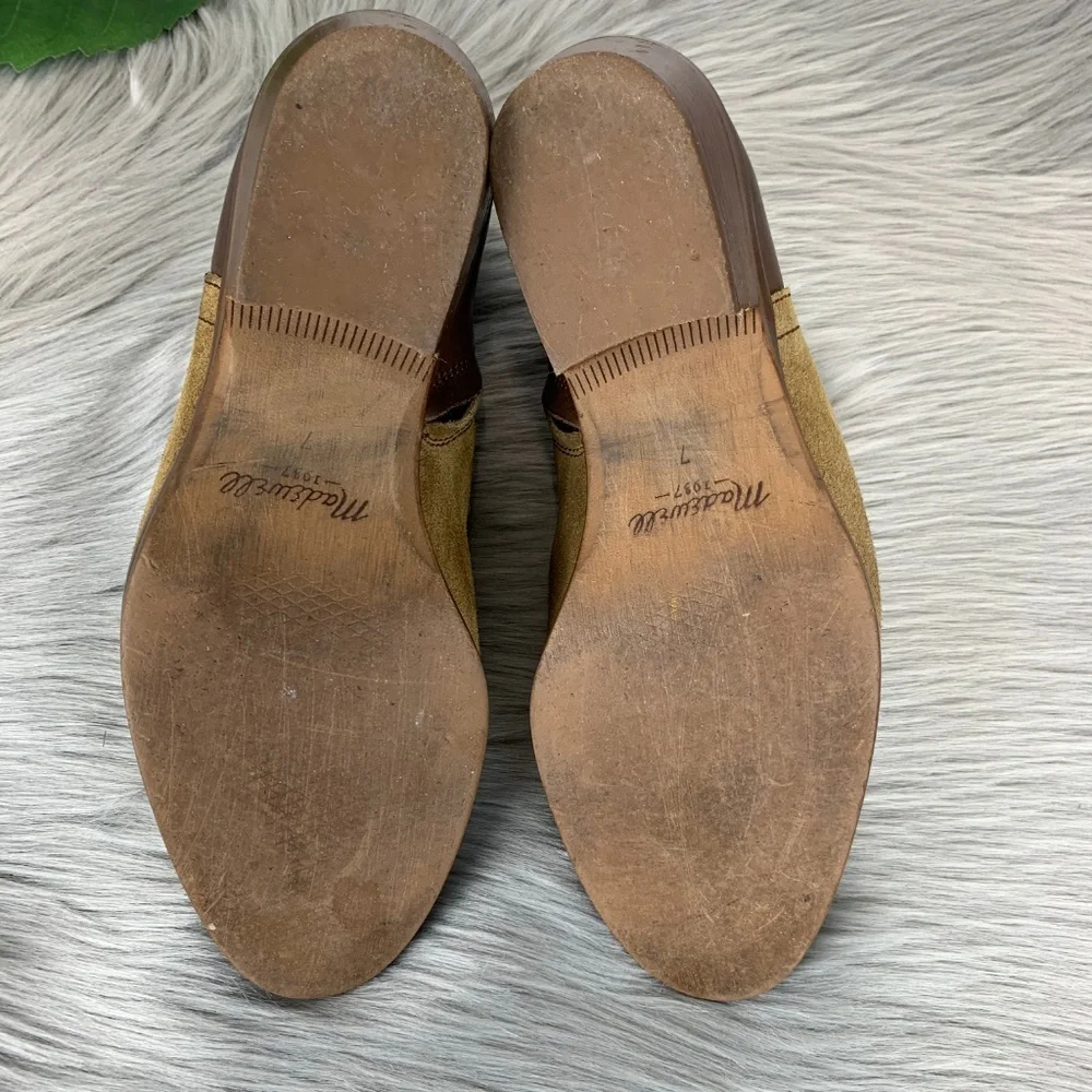 Madewell‎ charley boots suede booties